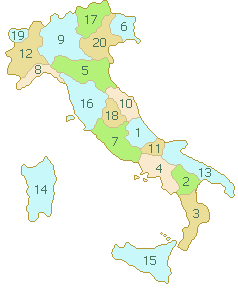 ski mapa talianska