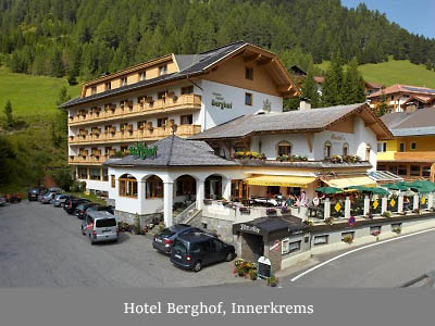 ubytovanie Hotel Berghof Innerkrems