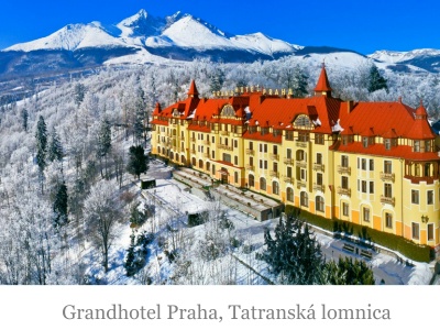 ubytovanie Hotel Grandhotel Praha, Tatransk Lomnica