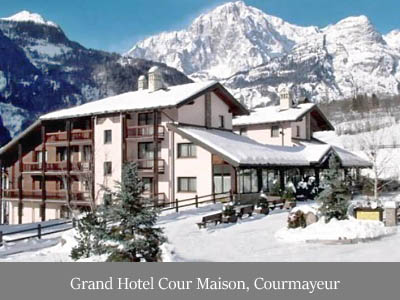 ubytovanie Grand Hotel Cour Maison, Courmayeur